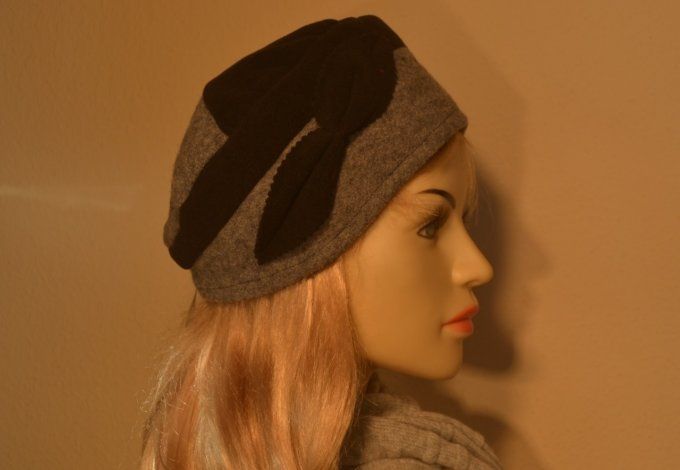 Bonnet 15-6021 bleu roy eet 15-6000 gris noir