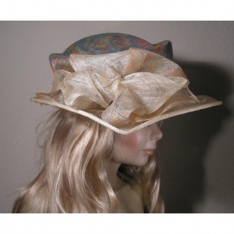 chapeau noeud pastel