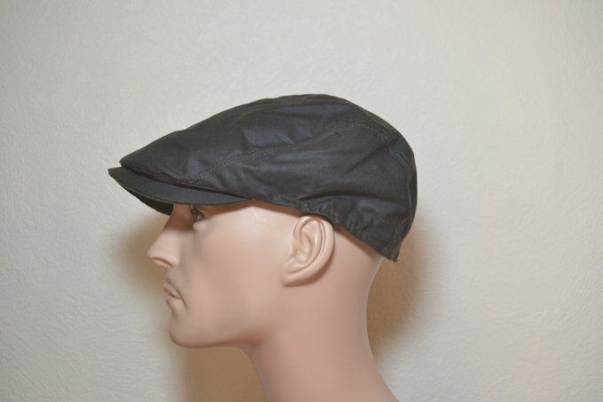 Casquette DUBLIN Atranie gris  et ACERRA WAX coton kaki et marine