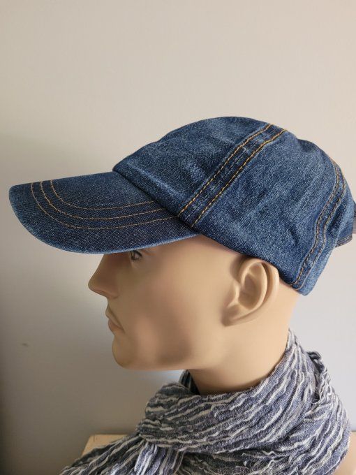 Baseball supplex grande visière rouge et Baseball JEANS