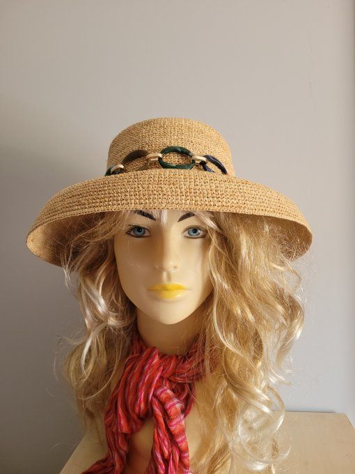  CANDIDA raphia crochet fino et ORIANA crochet 