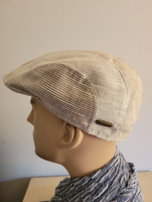 Casquette  CIRELLO RIGA lin naturel