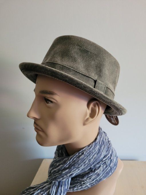 chapeau CLOCKWORK (porkpie)