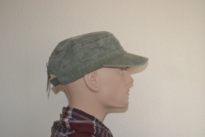 casquette CUBAINE beige, kaki, marine, noir et marron