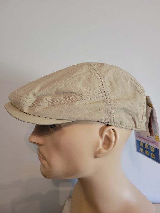 Casquette EDDY bleu et sable