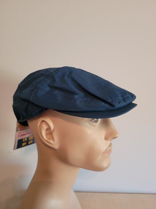 Casquette EDDY bleu et sable