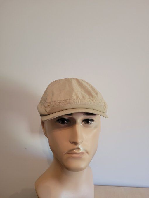 Casquette EDDY bleu et sable