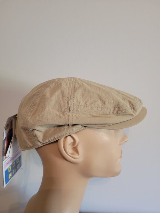 Casquette EDDY bleu et sable