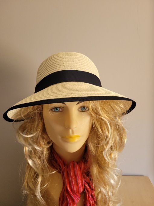 VIRGINIA sepang et chapeau ELSA tresse papier