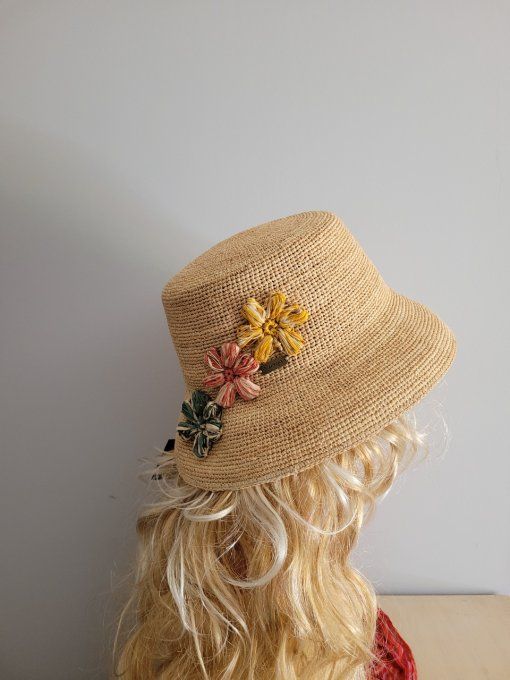 FIORA raphia crochet