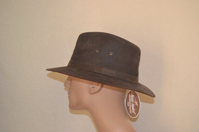 chapeau cuir FLINDER 