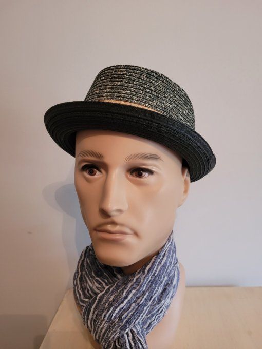 chapeau JONES  noir/steppe et noir/miel
