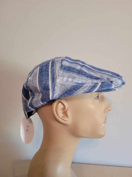 Casquette MISSISSIPI rayures et KARIKAL ciel