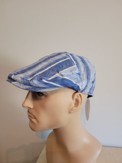 Casquette MISSISSIPI rayures et KARIKAL ciel