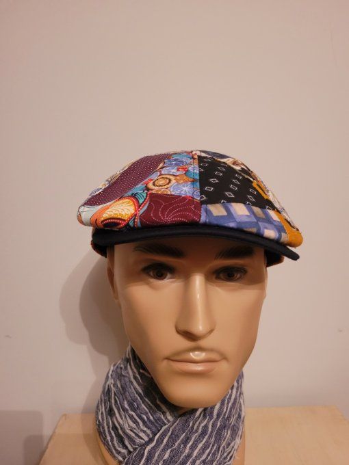 Casquette DOLOMITES new blanc + MILANO funny patch navy + VERONA MUSIC noir