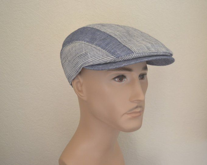 Casquette NEWTON alfredo bleu et fiamato gris