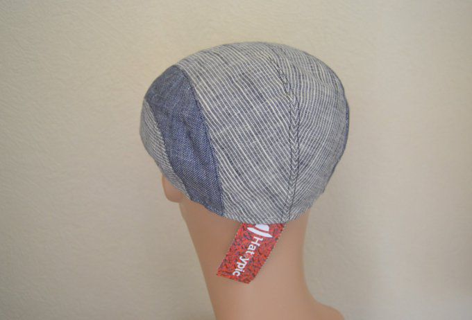 Casquette NEWTON alfredo bleu et fiamato gris