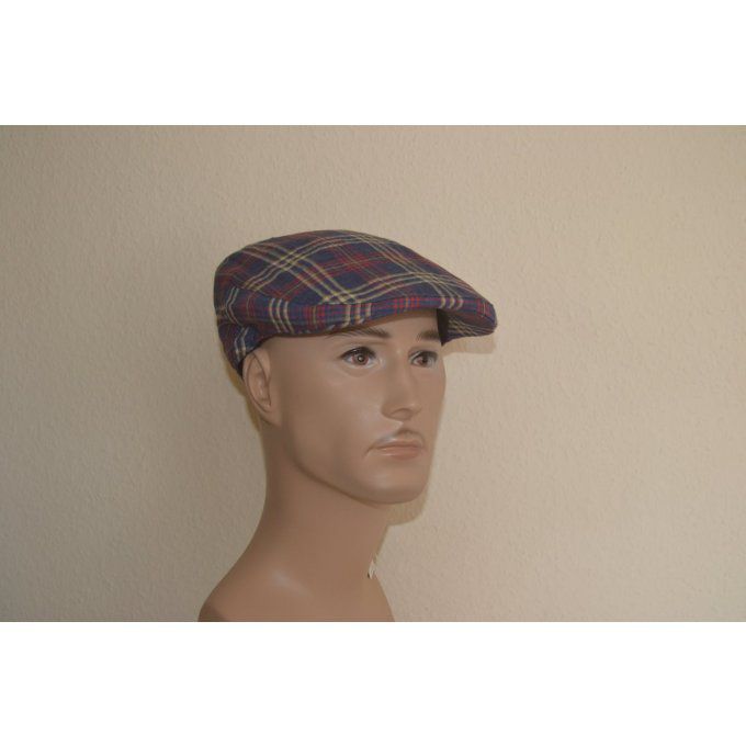 casquette SCOTCH 20-2478 écossais bleu