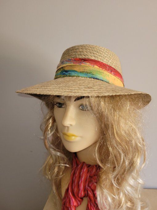 VIRGINIA sepang et chapeau ELSA tresse papier